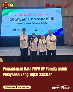 Pemantapan Data PBPU BP Pemda untuk Pelayanan yang Tepat Sasaran